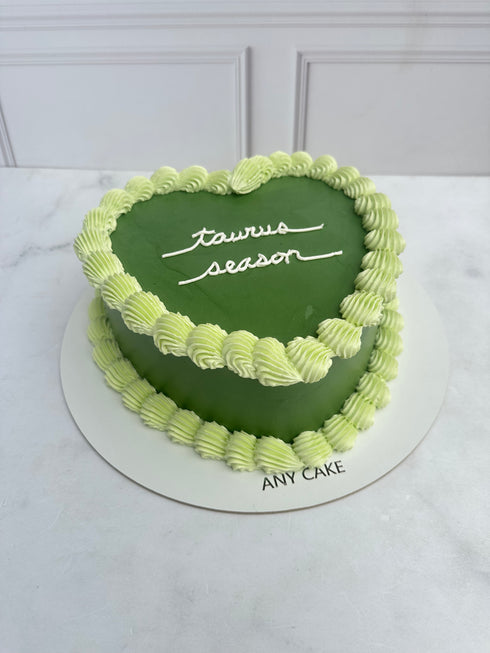 Vintage Cake Corazón